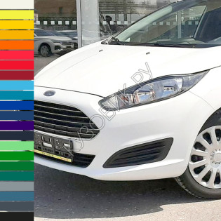 Бампер передний в цвет кузова Ford Fiesta MK6 (2013-2019) рестайлинг