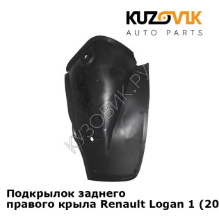 Подкрылок заднего правого крыла Renault Logan 1 (2005-2013) KUZOVIK