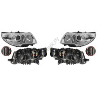 Фары Шкода Суперб Skoda Superb B6 (2008-2015) комплект 2 штуки левая и правая DEPO высокое качество